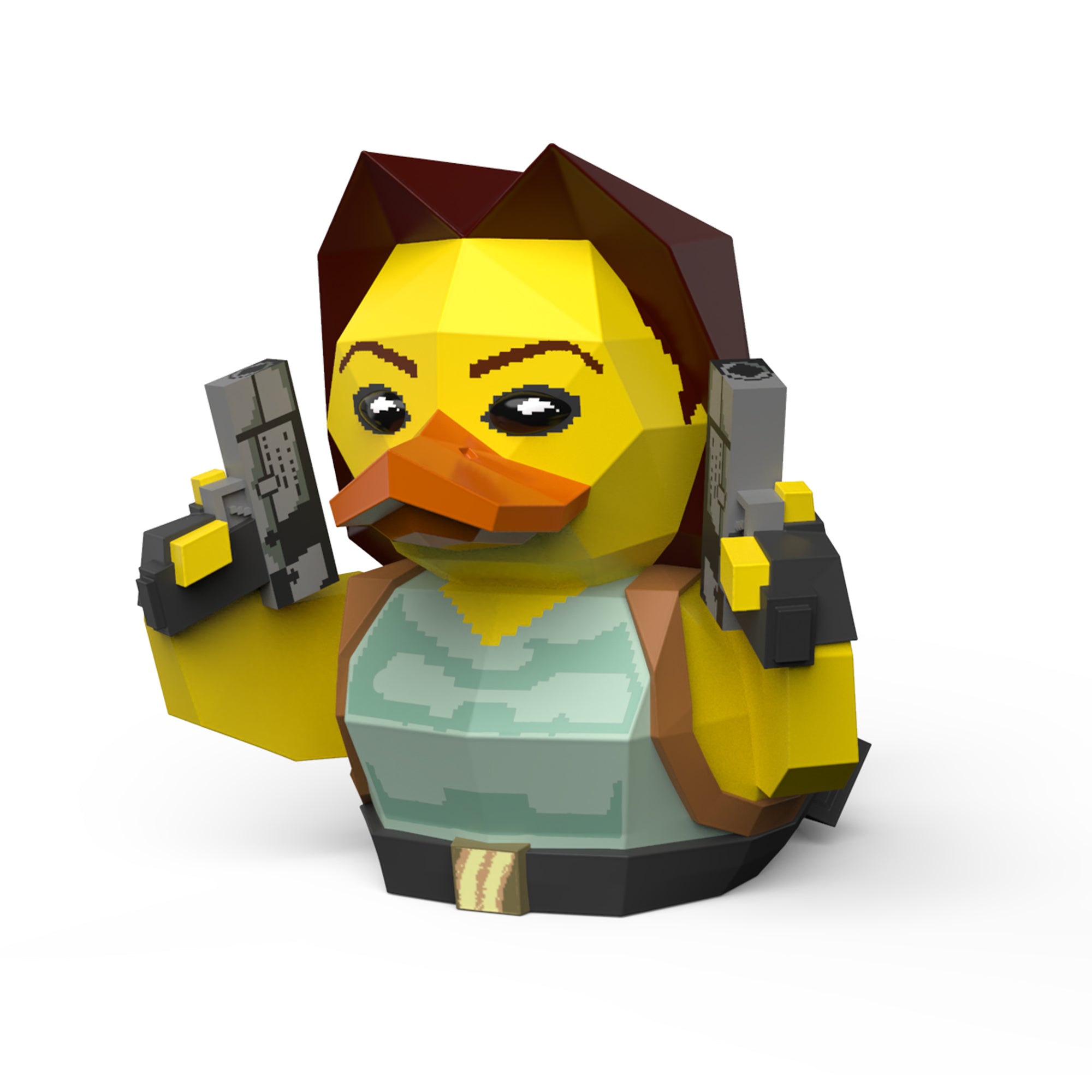 Numskull - Best of TUBBZ Boîte Canard de bain - Tomb Raider - Lara Croft - 9cm