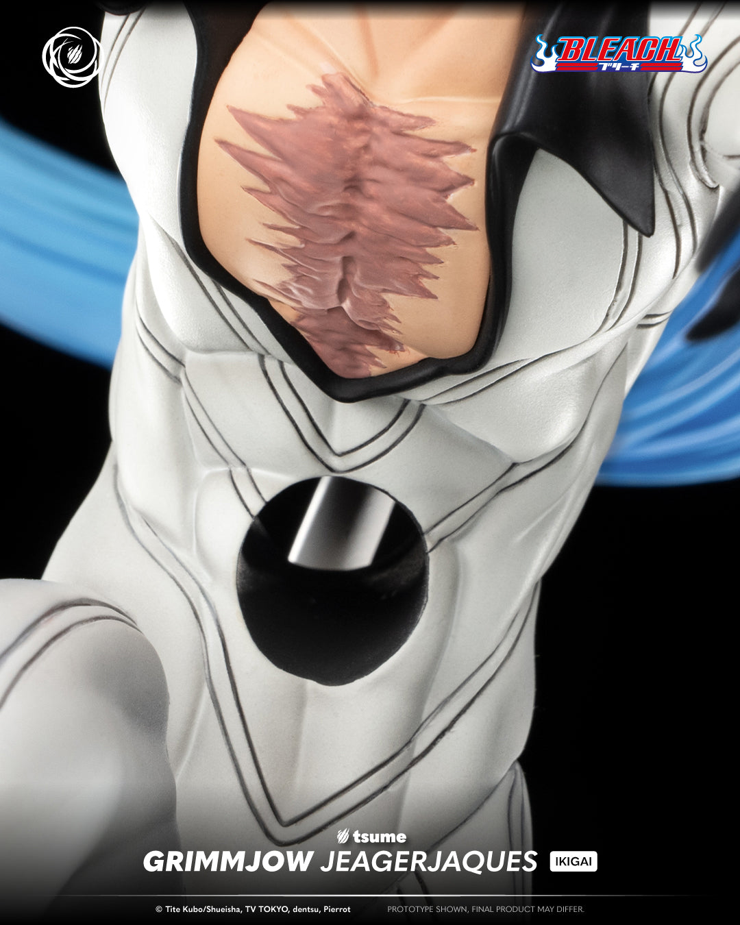 Tsume Art - IKIGAI 1/6 - Bleach - Grimmjow Jaggerjack Statue 36cm