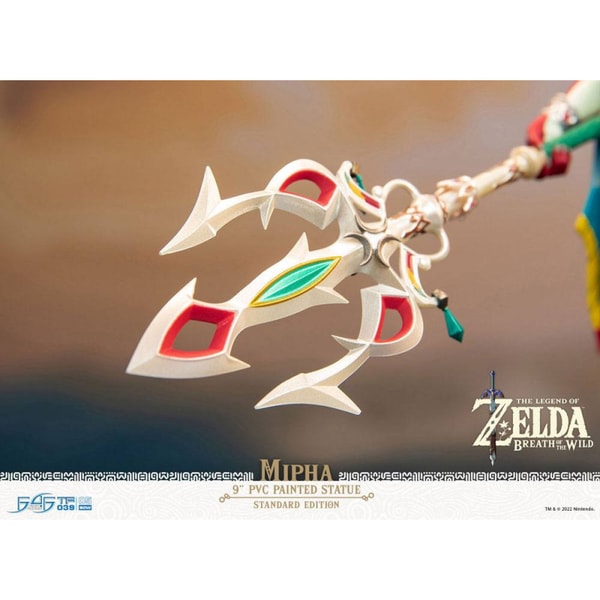 First 4 Figures - The Legend of Zelda : Breath of the Wild - Mipha Statue Edition Standard 21cm - flash vidéo