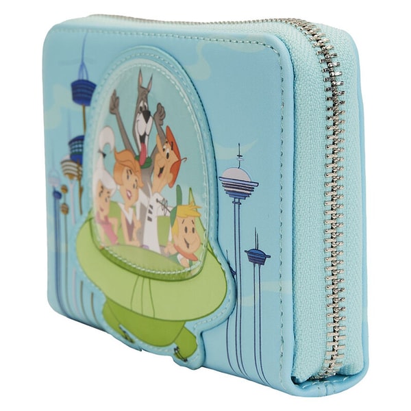 Loungefly: Warner Bros - The Jetsons - Spaceship Zip Around Wallet - flash vidéo
