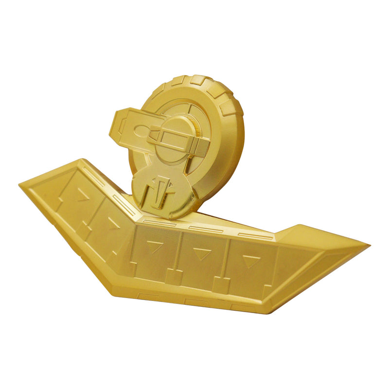 Yu-Gi-Oh! - Réplique Plaqué Or 24 Carats "Disque de Duel Mini" en Édition Limitée