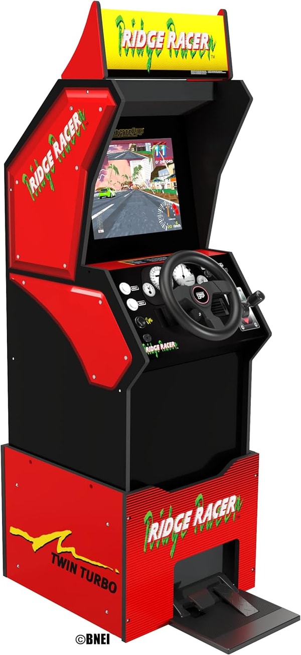 Arcade1Up - Ridge Racer Arcade Machine - flash vidéo