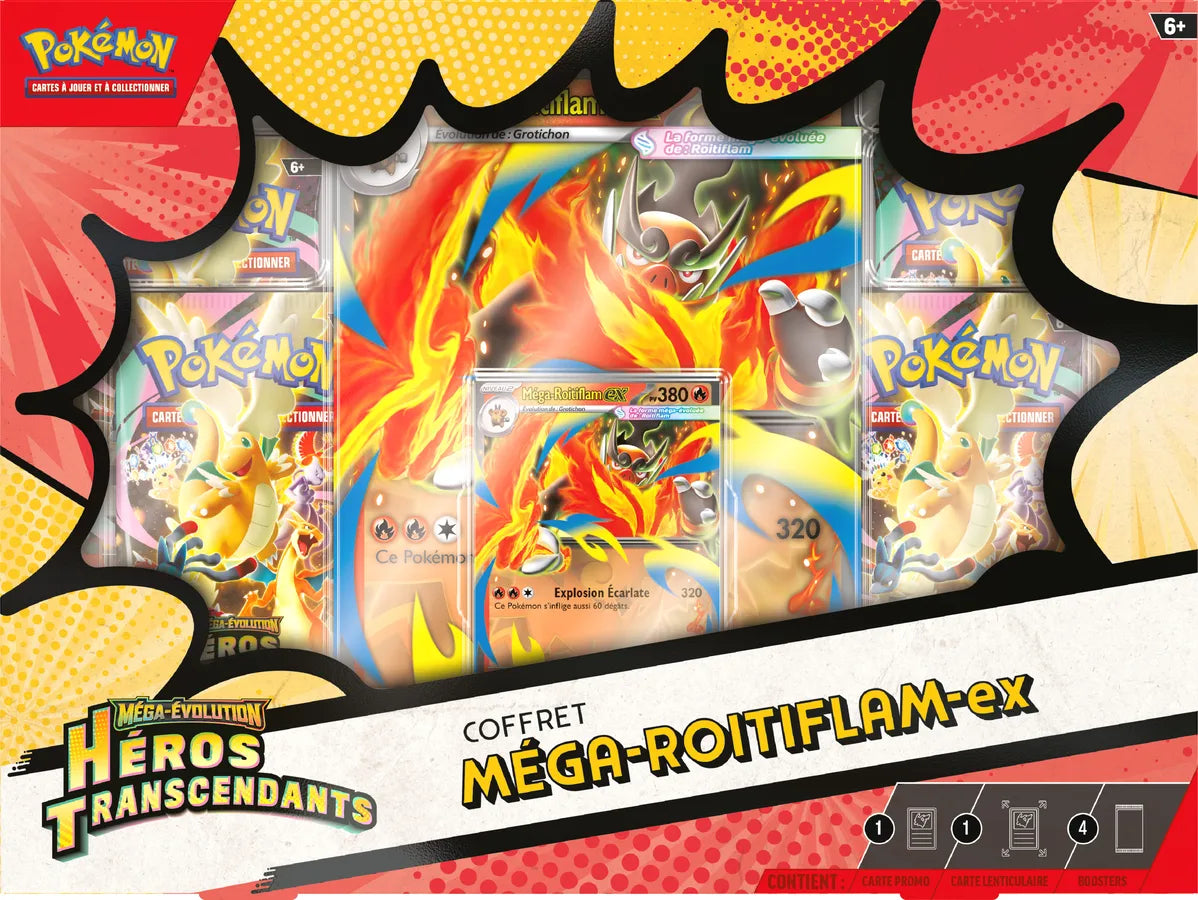 Pokémon Q126 : Coffret EX (4 boosters)