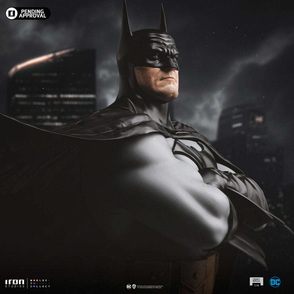 Iron Studios - Legacy Replica 1/4 - DC Comics - DC Trinity - Batman Statue 60cm - flash vidéo