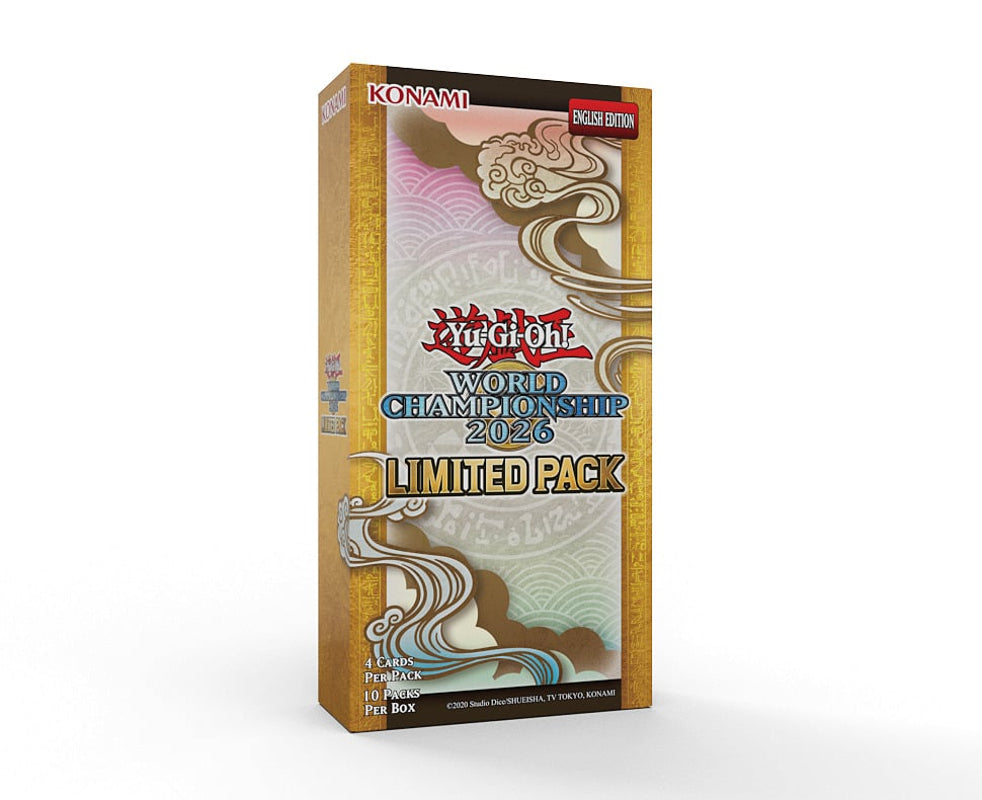 Yu-Gi-Oh! TCG - Limited Pack World Championship 2026 Booster Pack Display (10 Boosters) - OTS Exclusive