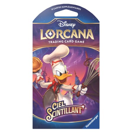 Disney Lorcana JCC : Ciel Scintillant - Booster (Blister cartonné) - flash vidéo