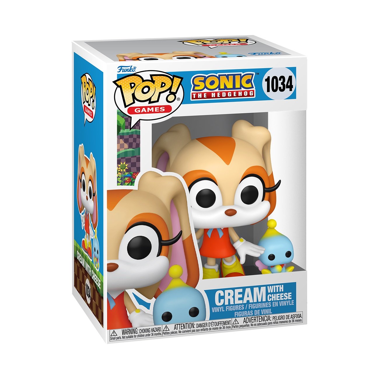 Funko Pop! Games: Sonic The Hedgehog - Cream with Cheese - flash vidéo