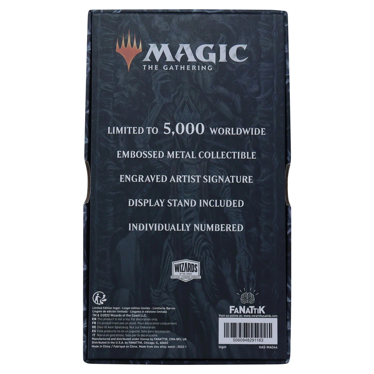 Magic: the Gathering - Réplique en métal La cruauté de Gix en édition limitée