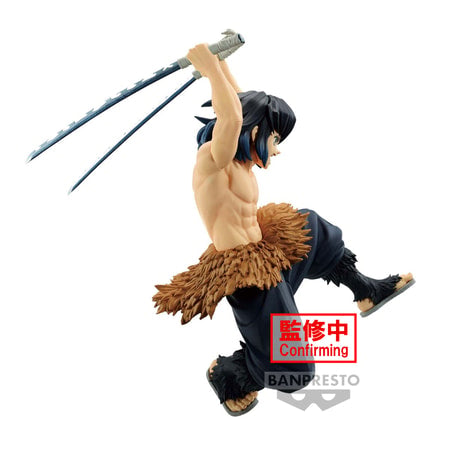 Demon Slayer: Kimetsu no Yaiba - Vibration Stars - Inosuke Hashibira Statue 13cm - flash vidéo
