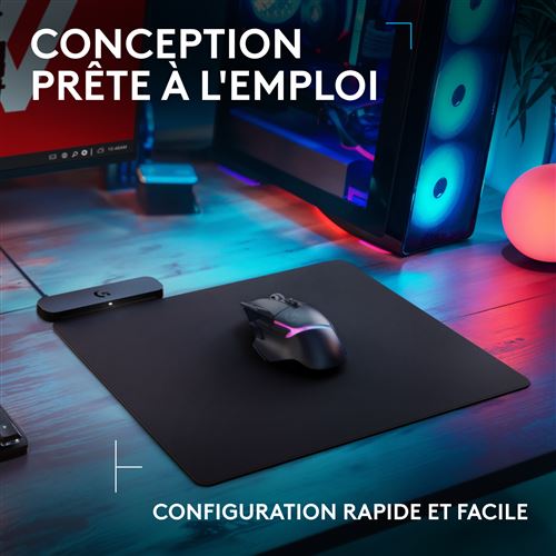 Logitech - Tapis de souris de charge sans fil POWERPLAY 2