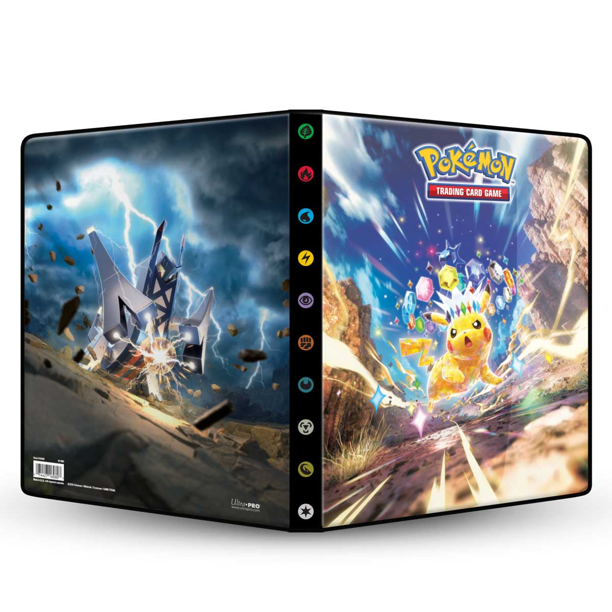 Pokémon JCC - Écarlate et Violet - Portfolio A4 EV08 Étincelles Déferlantes (Blister) - flash vidéo