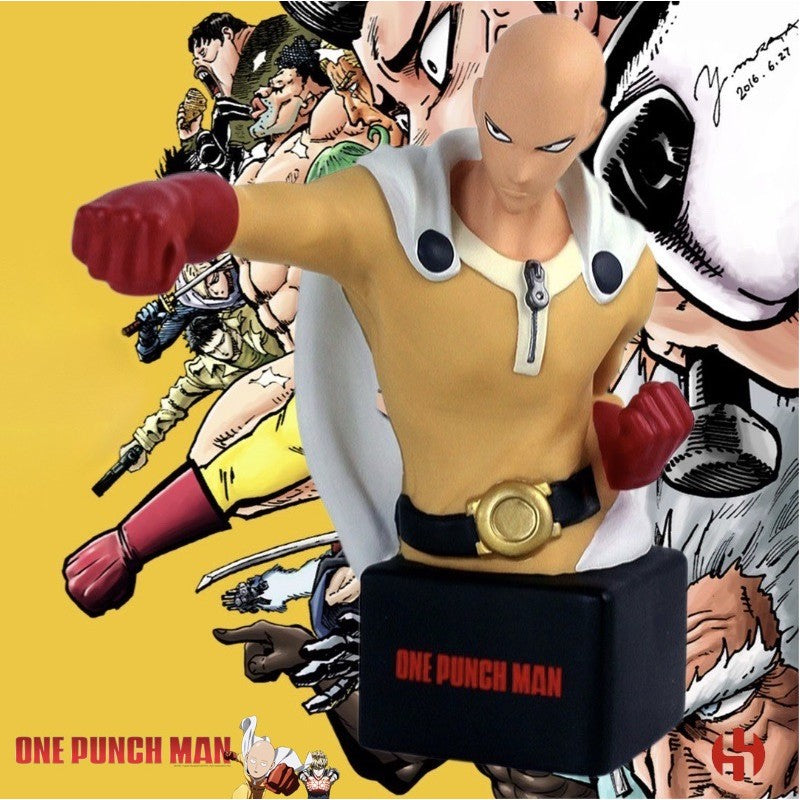 One Punch Man - Buste de Saitama (Sérieux) 20cm
