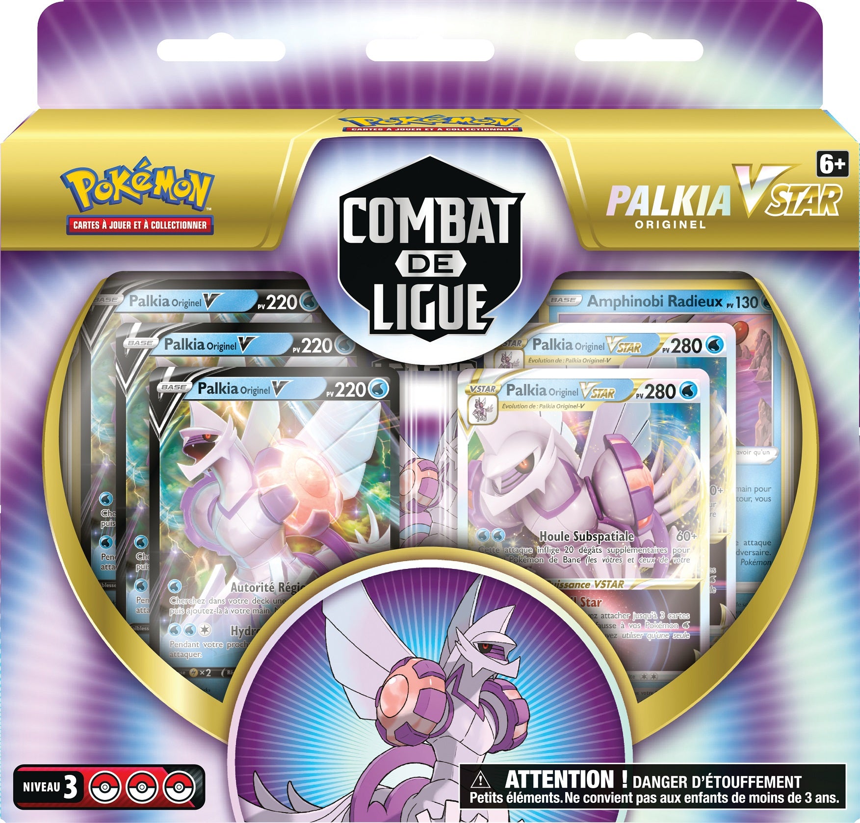 Pokémon JCC - Deck Combat de Ligue Palkia Originel-VSTAR - flash vidéo
