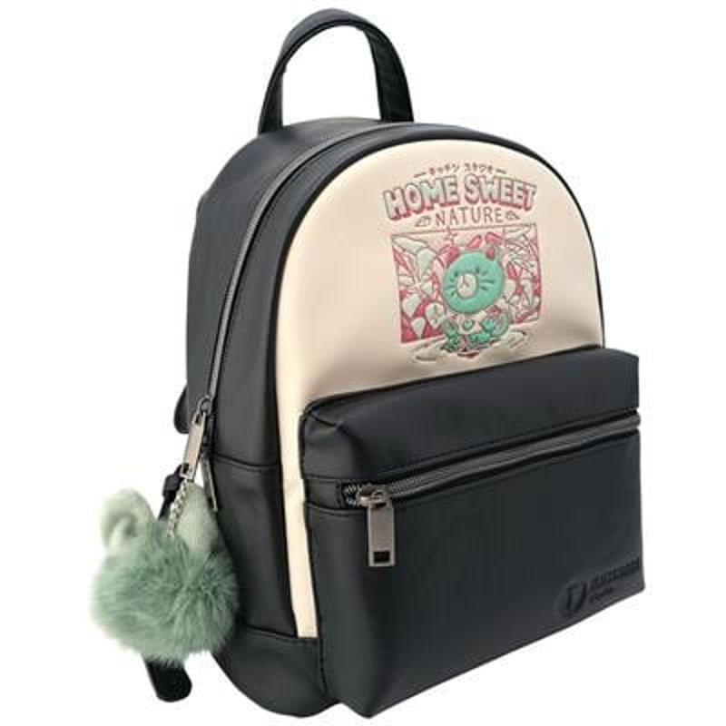 Illustrata - Sac à dos gris "Home Sweet Nature"