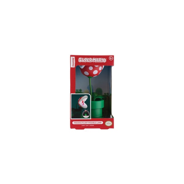 Nintendo - Super Mario - Lampe Mini Plante Piranha V2 - flash vidéo