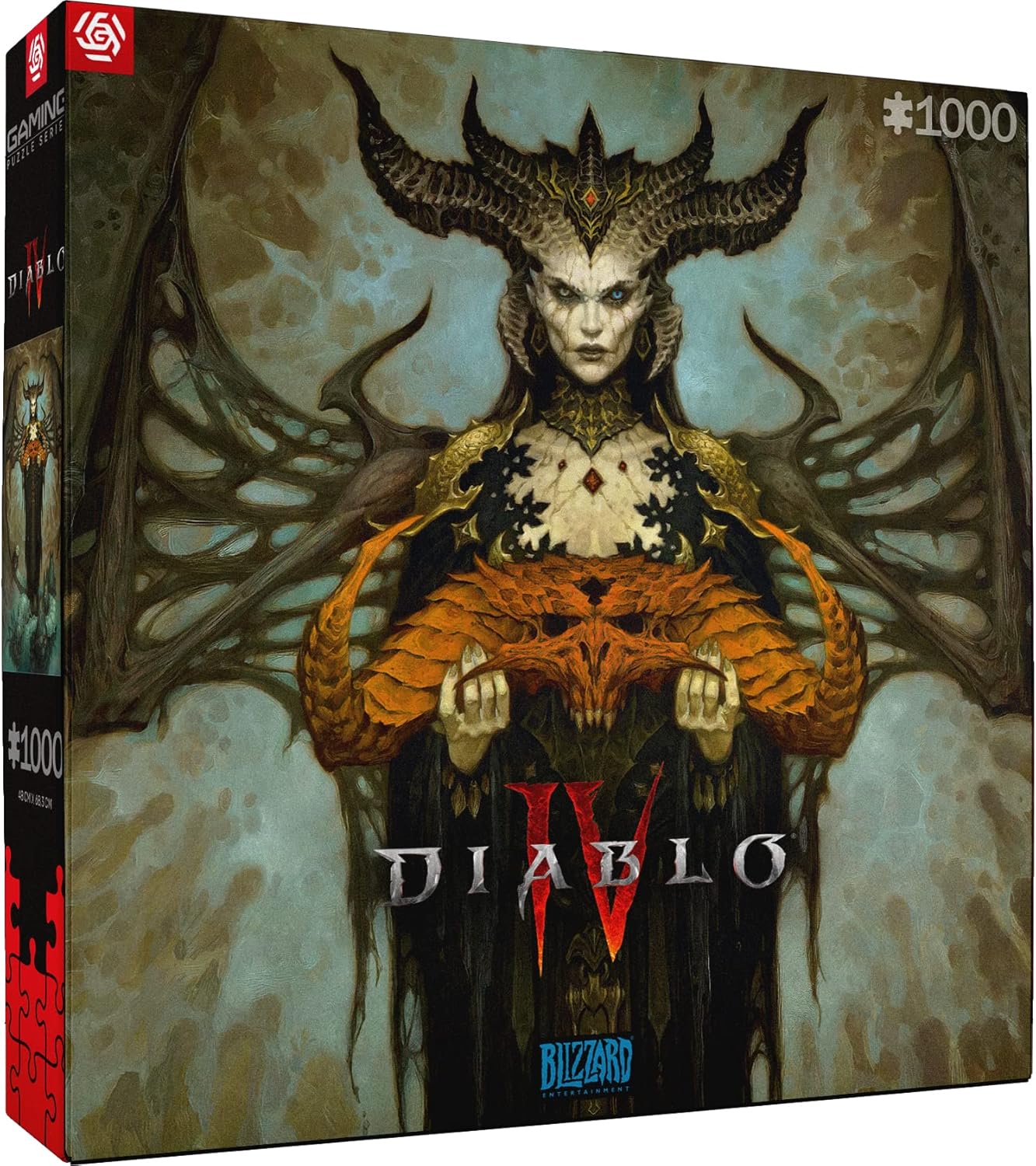 Good Loot Puzzle - Diablo IV - Puzzle "Lilith" 1000pcs - flash vidéo