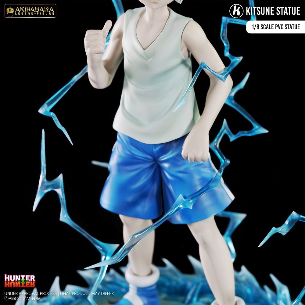 Legend Figure - Hunter × Hunter - Kirua Zoldik 1/8 Statue 20cm - flash vidéo