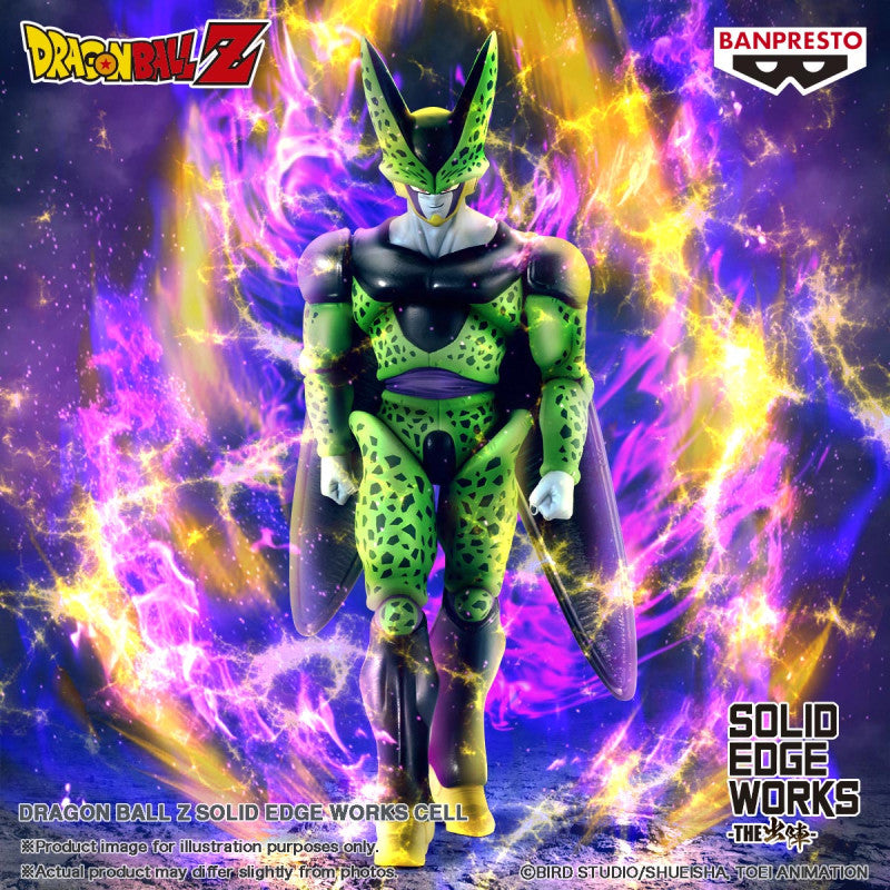Dragon Ball Z - Solid Edge Works - Cell Statue 20cm - flash vidéo