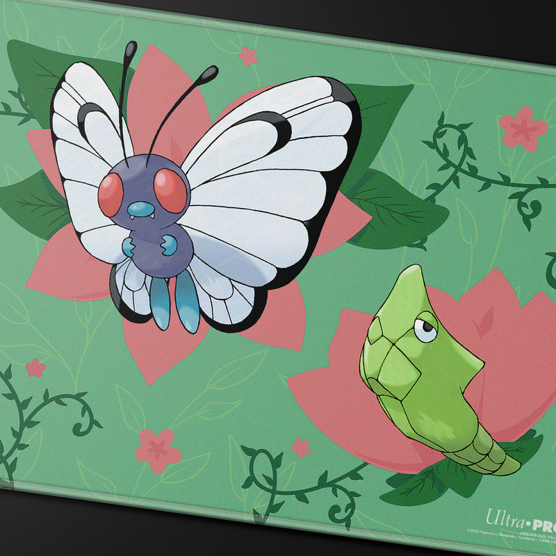 Ultra Pro - Pokémon JCC - Tapis de jeu à bord cousu Évolutions de Chenipan