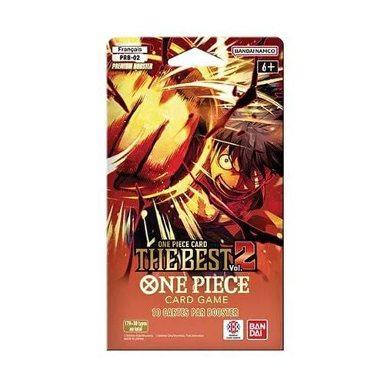 One Piece Card Game - Pack de Booster Premium Blister PRB-02 The Best vol.2 (1 Booster aléatoire)