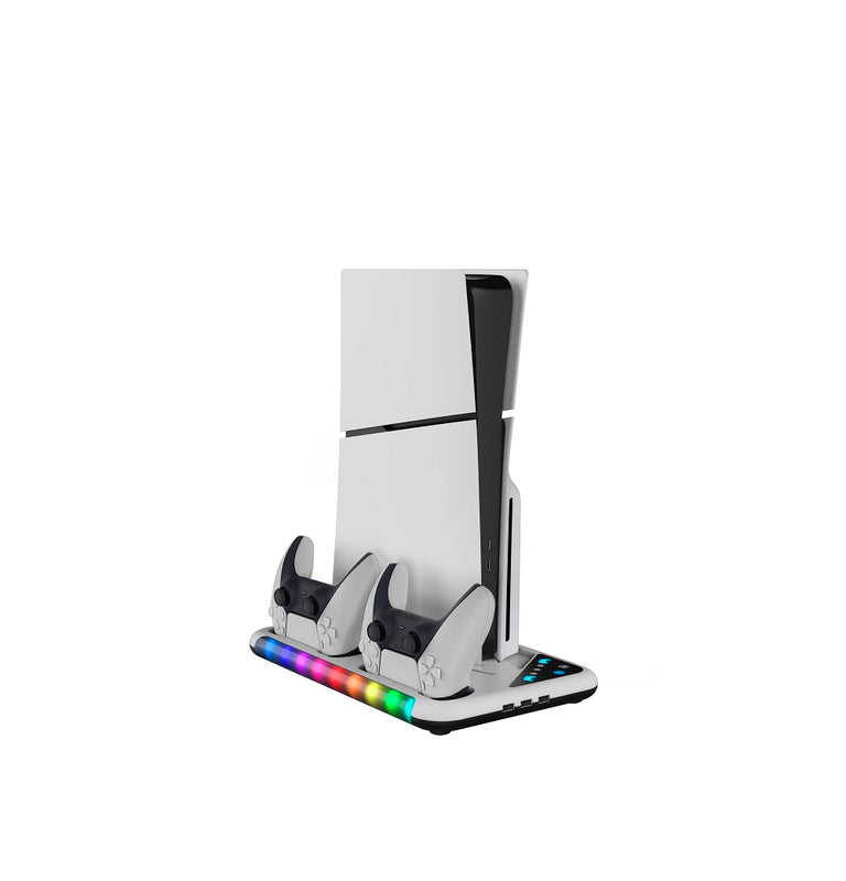 EgoGear - SCH35 - Base RGB de refroidissement et de charge pour PS5 et PS5 Slim