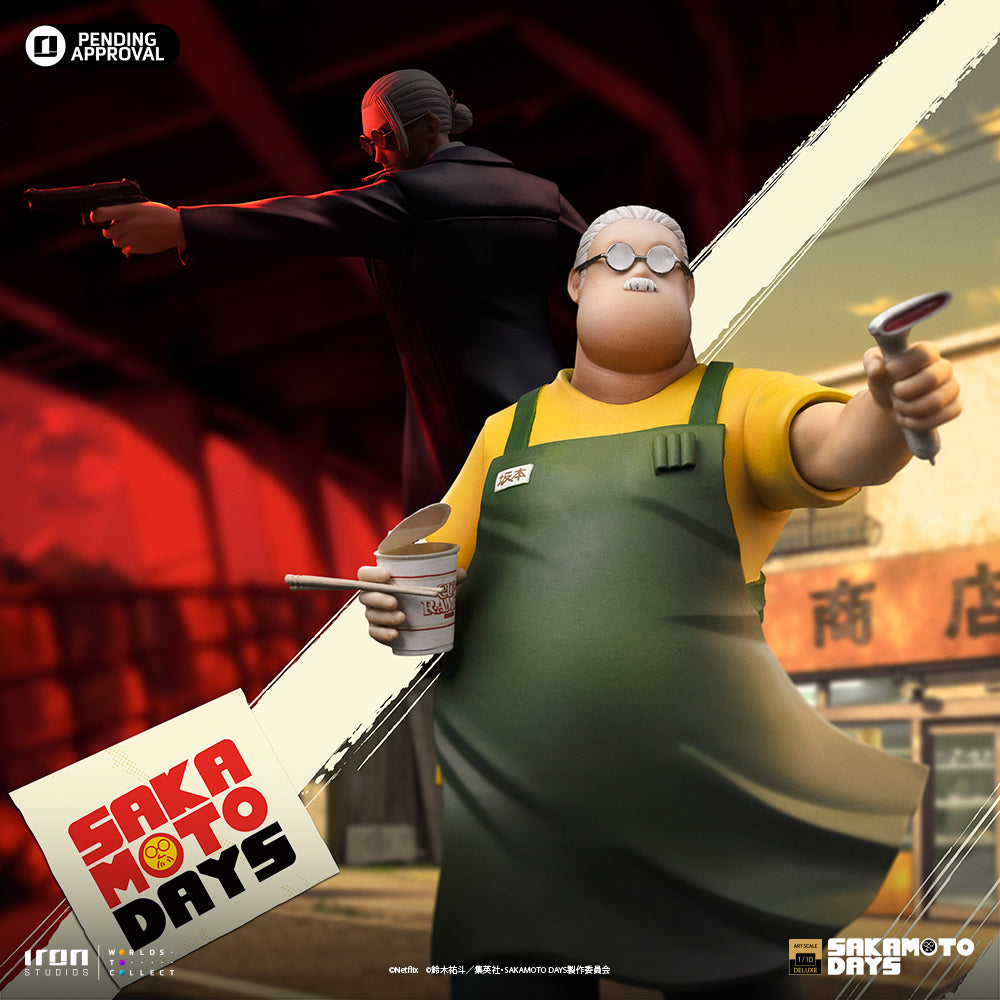 Iron Studios - Deluxe Art Scale 1/10 - Sakamoto Days - Taro Sakamoto Statue 20cm