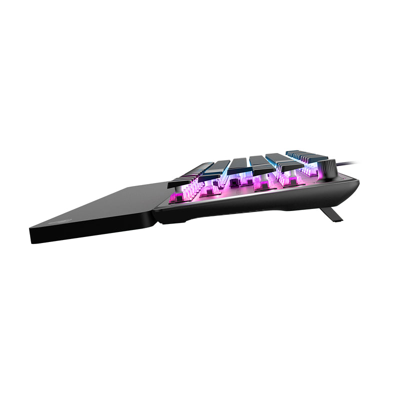 Turtle Beach - Clavier de jeu compact mécanique magnétique RGB Filaire Vulcan II TKL Pro Noir - Disposition Azerty FR