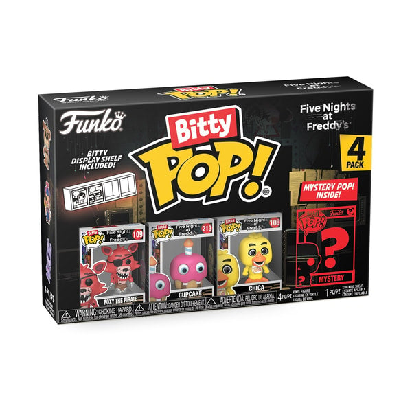 Funko Bitty Pop! 4-Pack: Five Nights at Freddy's Display (12 units) - flash vidéo