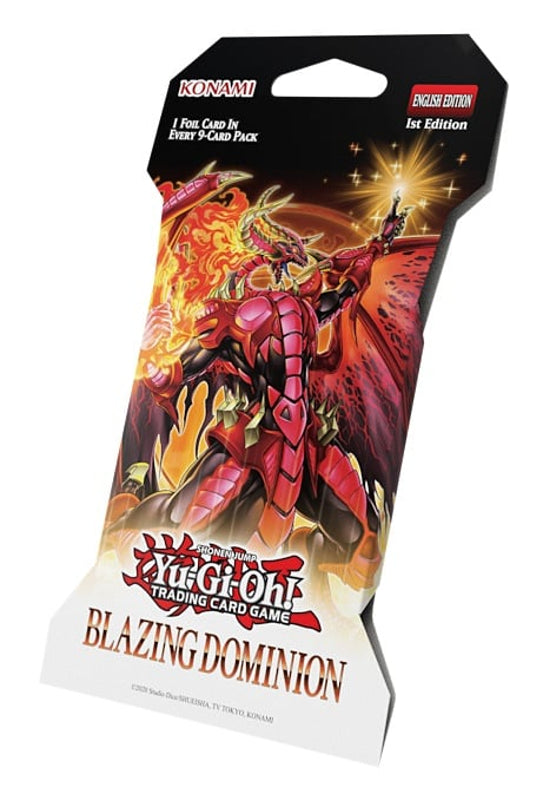 Yu-Gi-Oh! TCG - Blazing Dominion Booster Pack (Cardboard Blister)