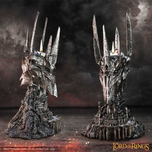 Nemesis Now - Le Seigneur des anneaux - Bougeoir Sauron 33cm - flash vidéo