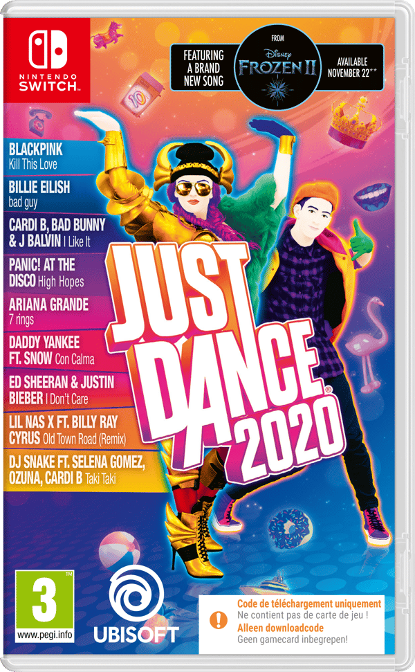 Just Dance 2020 (Code-in-a-box)Digital - flash vidéo