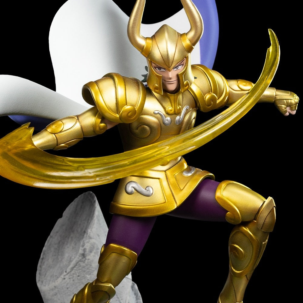 Iron Studios - Art Scale 1/10 - Saint Seiya - Capricorn Shura Statue 25cm