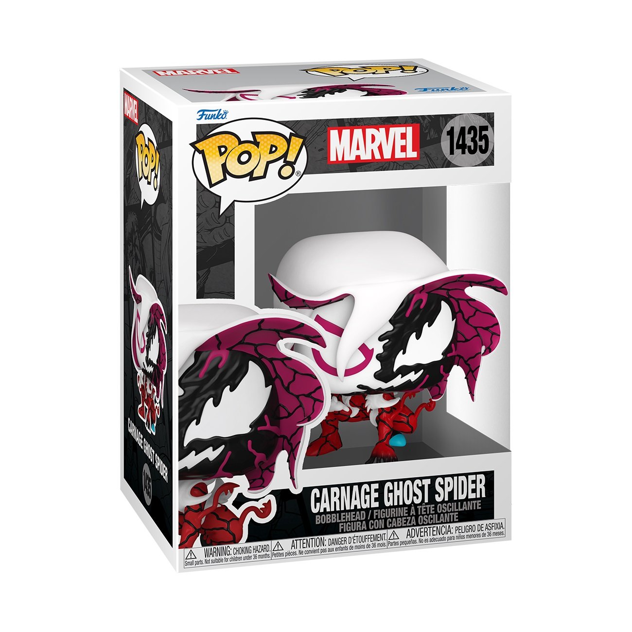 Funko Pop! Marvel: Carnageized - Ghost Spider - flash vidéo