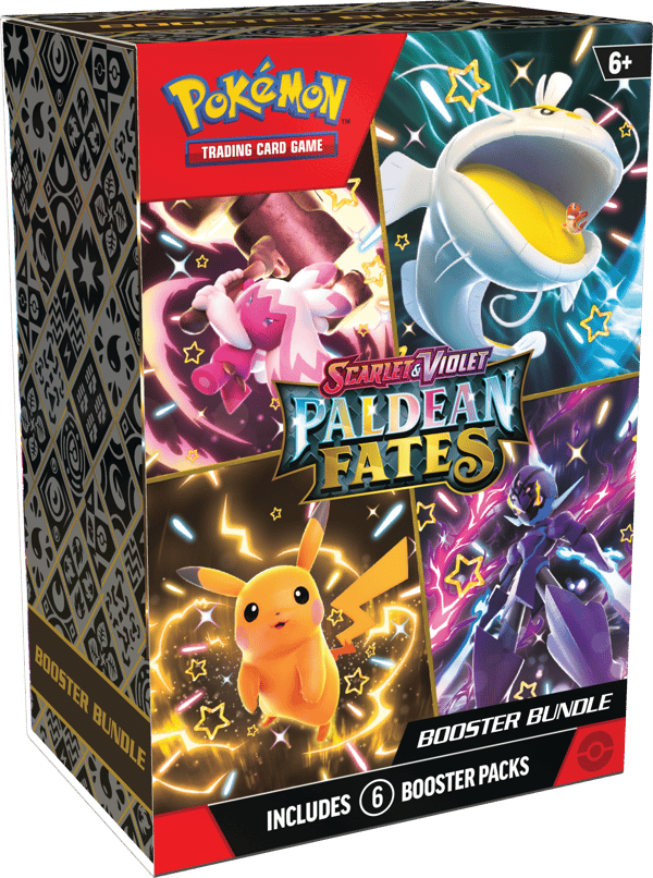 Pokémon TCG - Scarlet & Violet - Paldean Fates Booster Bundle - flash vidéo