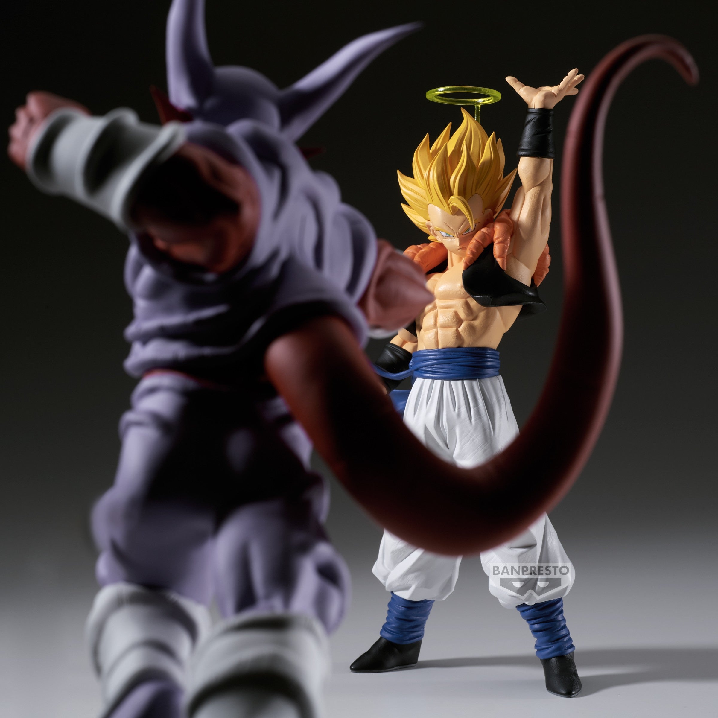 Dragon Ball Z - Match Makers - Super Saiyan Gogeta (VS Janemba) Statue 11cm - flash vidéo