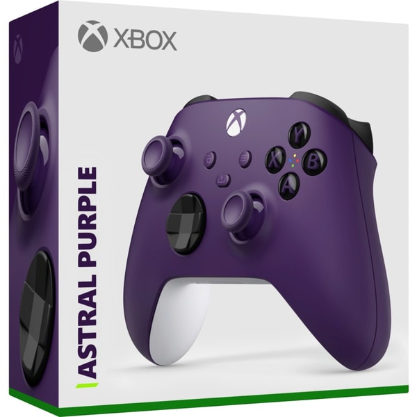 Manette sans fil Xbox Astral Purple pour Xbox Series X|S, Xbox One, Windows 10 et Mobile - flash vidéo