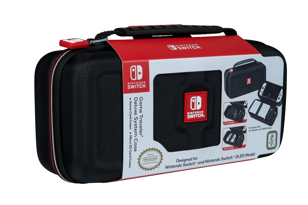 Big Ben - Pochette de transport deluxe officielle "Super Sized" pour Nintendo Switch, Switch Lite et Switch OLED