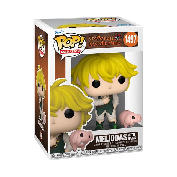 Funko Pop! Animation: Seven Deadly Sins - Meliodas with Hawk - flash vidéo