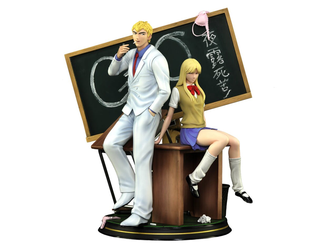 Cartoon Kingdom - 1:6 Statues - Great Teacher Onizuka - Eikichi Onizuka et Urumi Kanzaki Statue 35cm