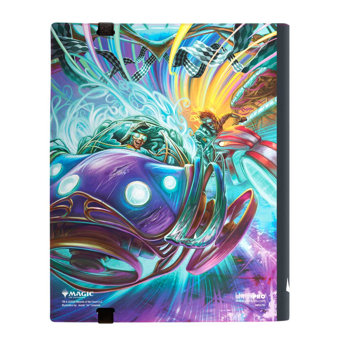 Ultra Pro - Magic: The Gathering - Aetherdrift - Classeur PRO à 9 pochettes "Start Your Engines!"/"Max Speed" - flash vidéo