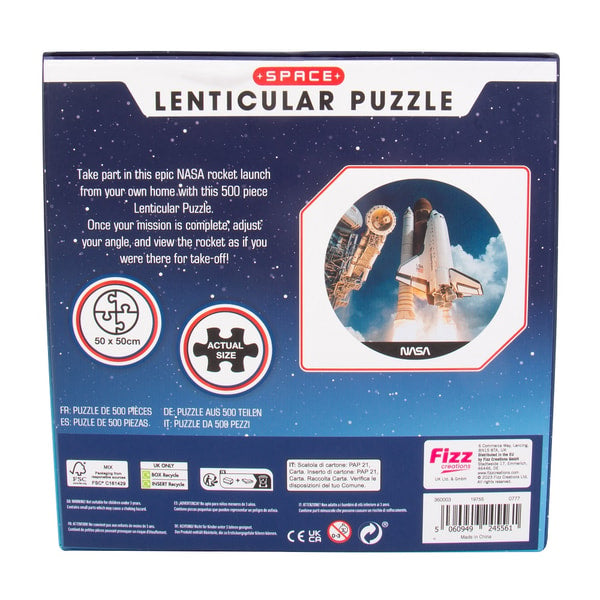 NASA - Puzzle lenticulaire 500pcs - flash vidéo