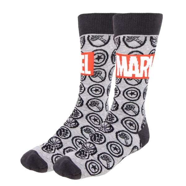 Marvel - Pack de 3 paires de chaussettes Avengers (Taille 40-46) - flash vidéo