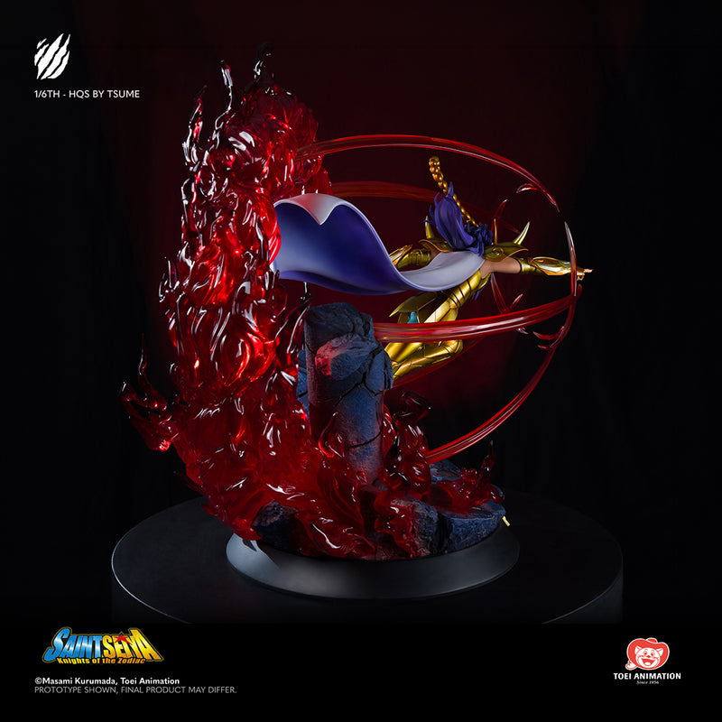 Tsume Art - HQS 1/6 - Saint Seiya - Milo du Scorpion Statue 62cm