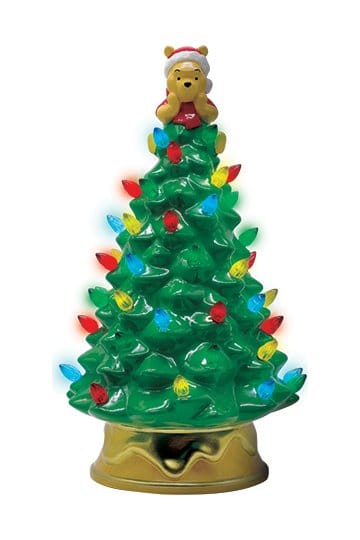 Disney Sapin de Noël en céramique avec lumières Winnie l'ourson 30 cm