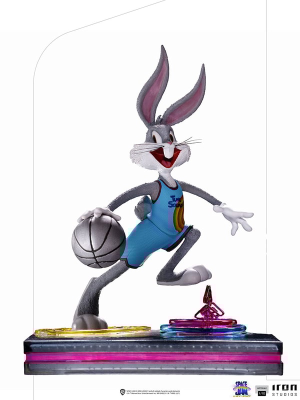Iron Studios - Arts Scale 1/10 - Space Jam: A New Legacy - Bugs Bunny Statue 19cm - flash vidéo