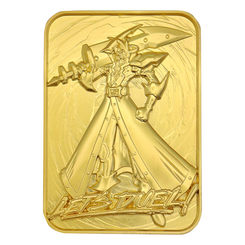 Yu-Gi-Oh! - Lingot Plaqué Or 24 Carats "Épéiste Silencieux" en Édition Limitée