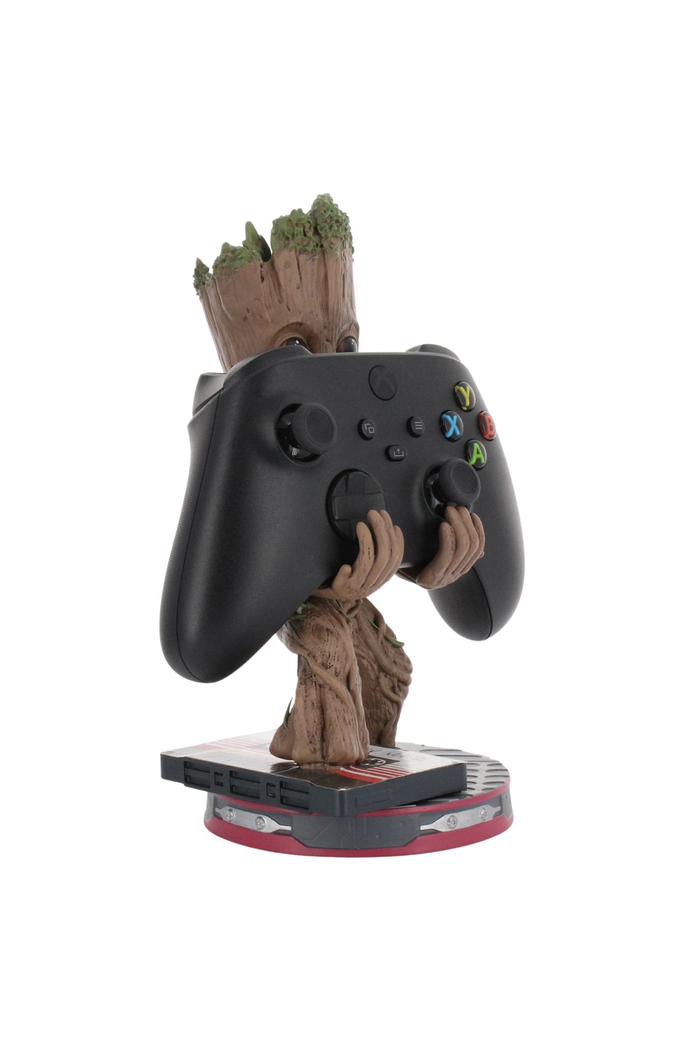 Cable Guys - Marvel - Je s'appelle Groot - Support pour téléphone et manette Groot souriant