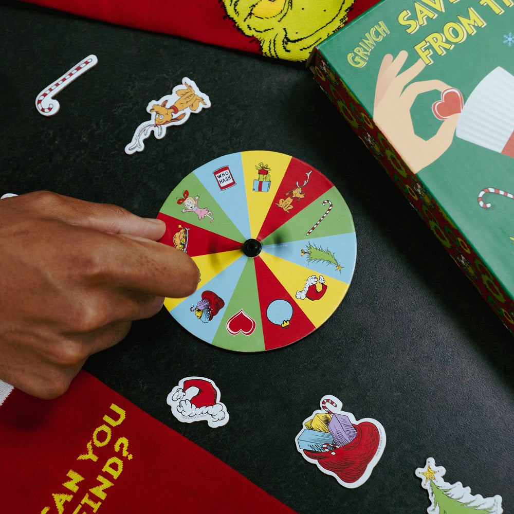 Le Grinch - Save Christmas From The Grinch - Jeu de Chaussettes