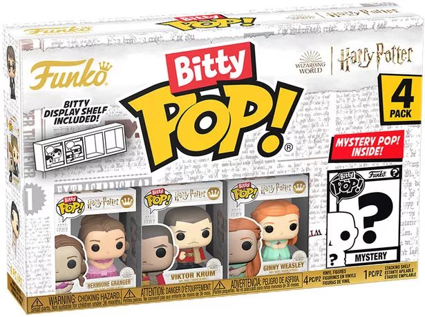 Funko Bitty Pop! 4-Pack: Harry Potter - Hermione Granger - flash vidéo