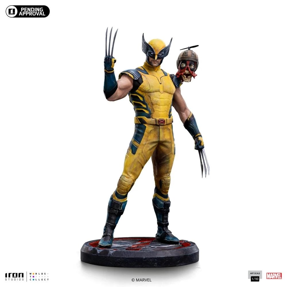 Iron Studios - Arts Scale 1/10 - Marvel - Deadpool 3 - Wolverine Statue 22cm - flash vidéo